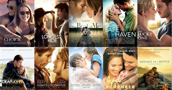 Top 10 Romance Novels Made Into a Movie
